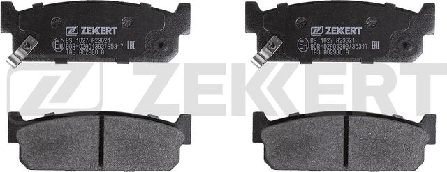 Тормозные колодки Zekkert. Артикул BS-1027