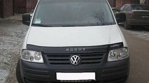 Дефлектор Vip-Tuning для капота Volkswagen Caddy III 2004-2010. Артикул VW01
