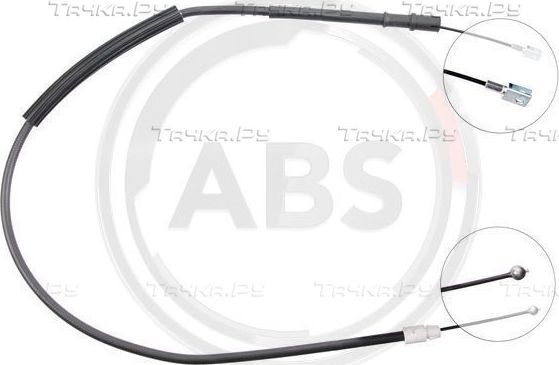 Трос ручника (тросик ручного тормоза) ABS. Артикул K14607