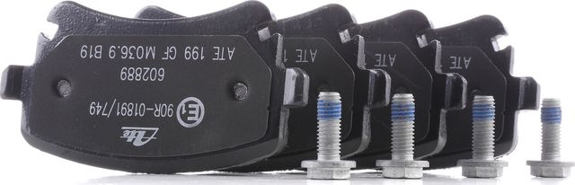 Тормозные колодки ATE задние для Audi A8 II (D3) 2002-2009. Артикул 13.0460-2889.2