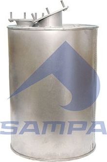 Глушитель (задняя часть) Sampa для DAF 95 1987-1998. Артикул 050.457