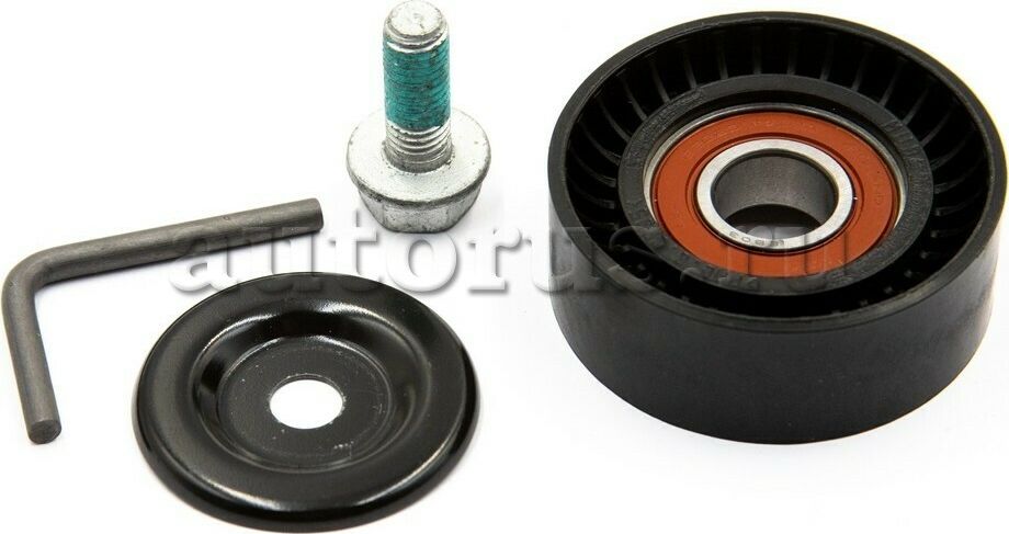 Натяжной ролик (натяжитель) приводного поликлинового ремня VAG. Артикул 06J198299