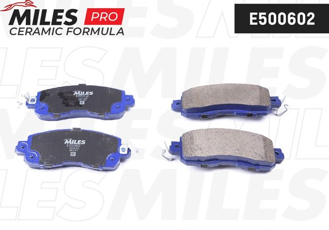 Тормозные колодки Miles (Керамика). Артикул E500602