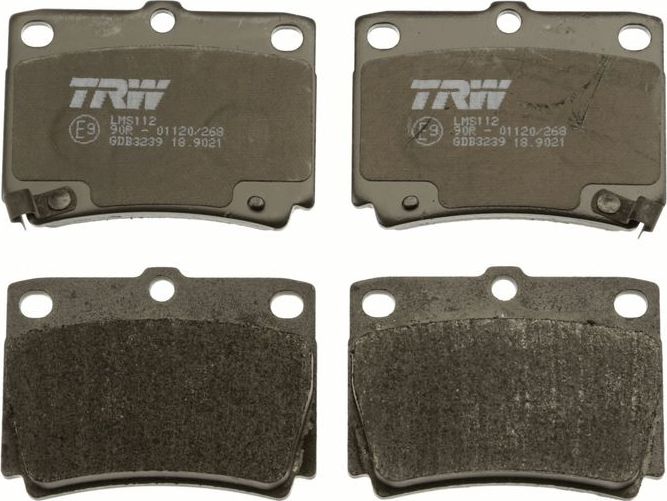 Тормозные колодки TRW COTEC. Артикул GDB3239