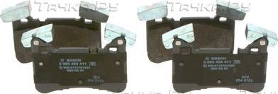 Тормозные колодки Bosch. Артикул 0 986 494 411