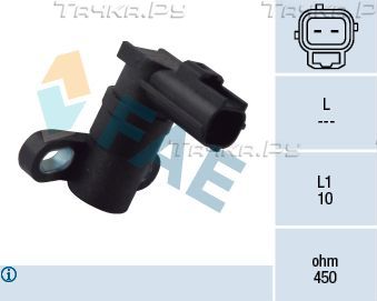 Датчик положения коленвала FAE для Volvo V50 I 2004-2012. Артикул 79161