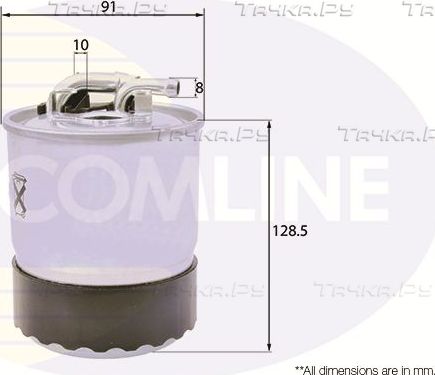 Топливный фильтр Comline для Mercedes-Benz Sprinter 903 2000-2006. Артикул EFF178