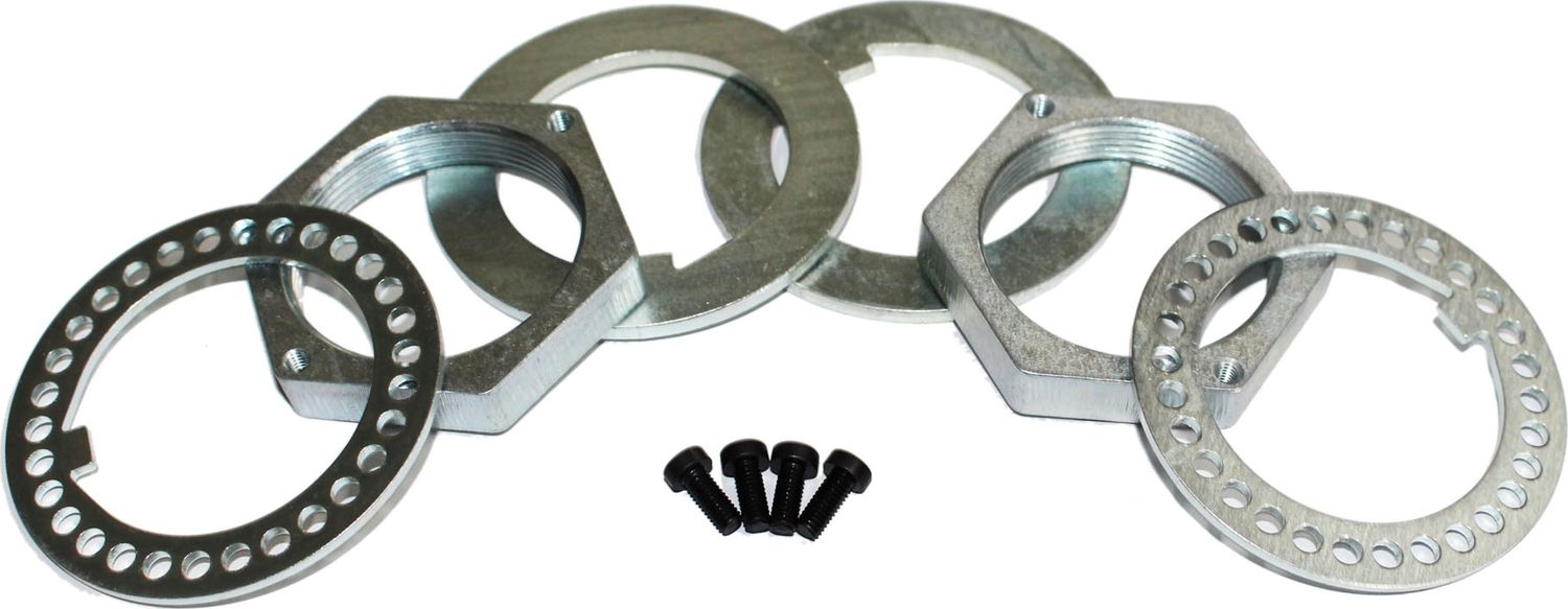 Комплект фиксации ИЖ-ТЕХНО ступичного узла (на 1 мост) для УАЗ Хантер 2003-2026. Артикул U-SPDL-NUT-KIT