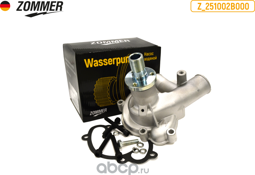 НАСОС ВОДЯНОЙ ЛАДА ЛАРГУС,RENAULT LOGAN 16V (Z_7700274330) ZOMMER. Артикул Z7700274330