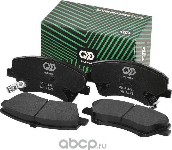 PILENGA Колодки тормозные дисковые передние  HYUNDAI/KIA ELANTRA  SPECTRA. Артикул fd-p3469