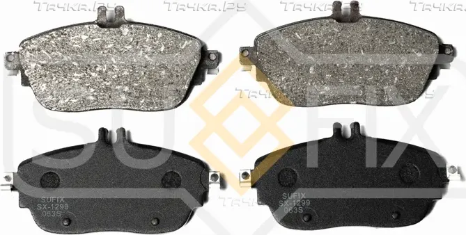 Колодки тормозные передние (Sufix). Артикул SX1299