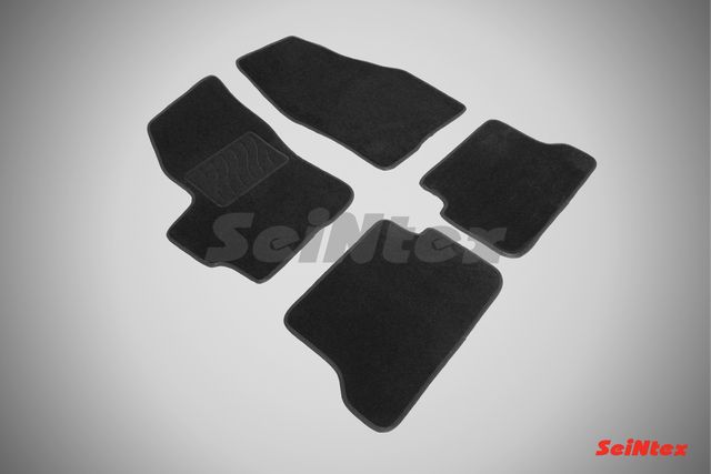 Коврики текстильные Seintex на нескользящей основе для салона Mazda 3 I 2003-2008. Артикул 82438