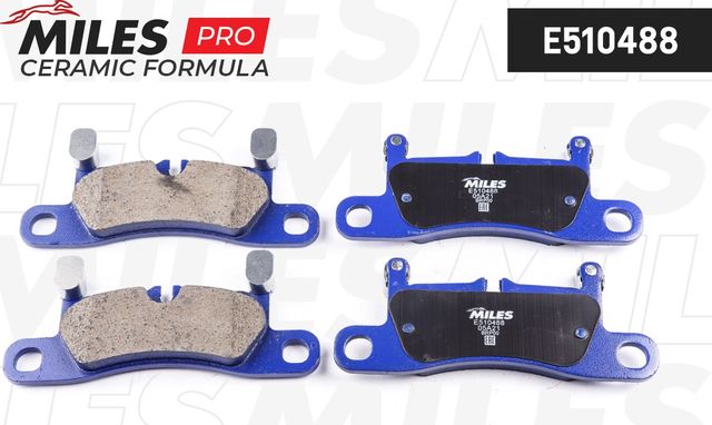 Тормозные колодки Miles (Керамика). Артикул E510488