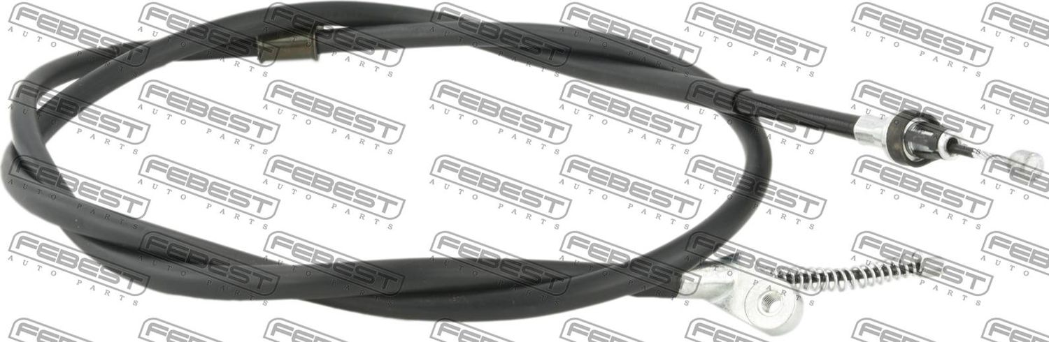 Трос ручника (тросик ручного тормоза) Febest. Артикул 0299-BCC11XRH