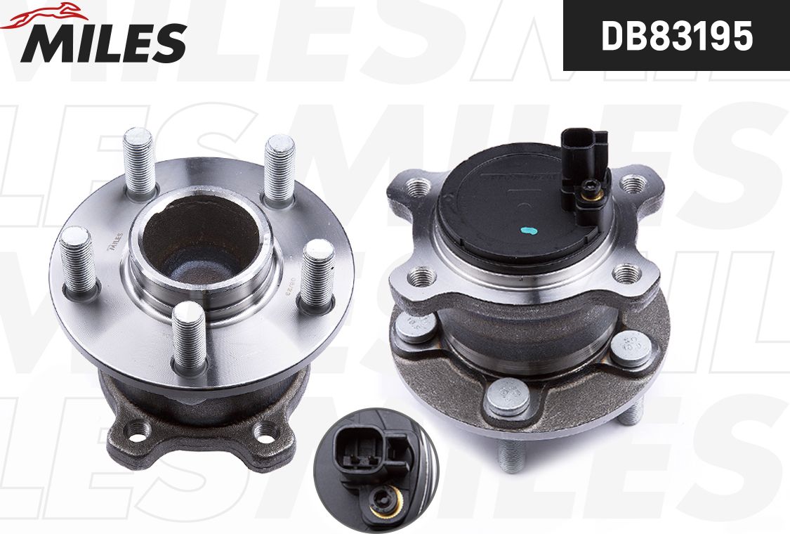 Ступица колеса с интегрированным подшипником Miles. Артикул DB83195