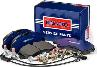 Тормозные колодки Borg & Beck. Артикул BBP2414