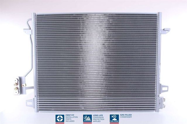 Радиатор кондиционера (конденсатор) Nissens (алюминий) для Lancia Voyager 2011-2014. Артикул 940098