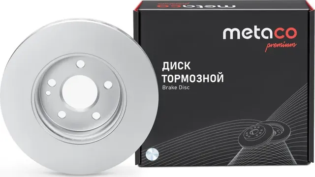Диск тормозной передний вентилируемый (Metaco). Артикул 3050574
