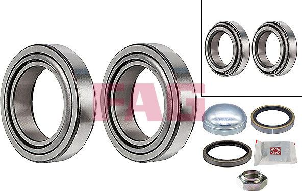 Ступичный подшипник (комплект) Fag передний для Citroen C25 1981-1994. Артикул 713 6503 10