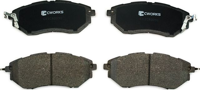 Тормозные колодки Cworks передние для Subaru Levorg 2015-2026. Артикул C11CR0091