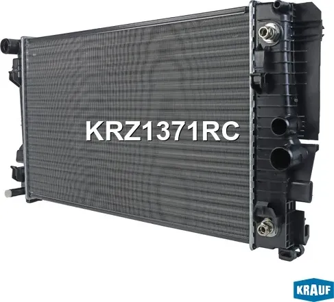 Радиатор системы охлаждения (Krauf). Артикул KRZ1371RC