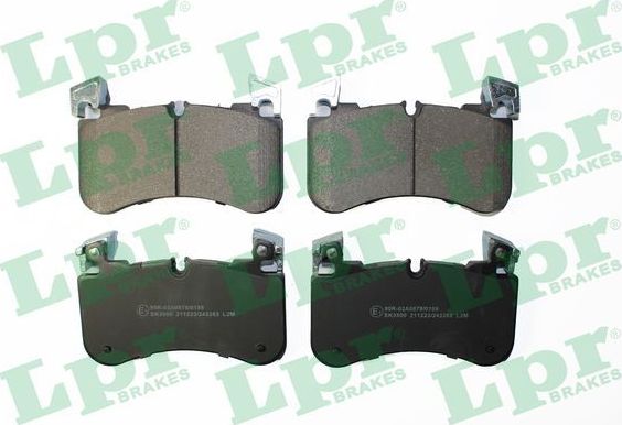 Тормозные колодки LPR. Артикул 05P2263