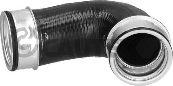 Патрубок интеркулера Cautex нижний для Volkswagen Passat B5 2000-2005. Артикул 466725
