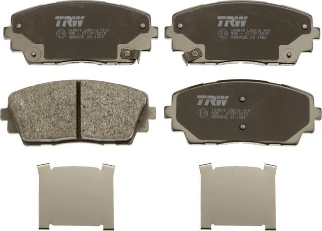 Тормозные колодки TRW COTEC. Артикул GDB3535