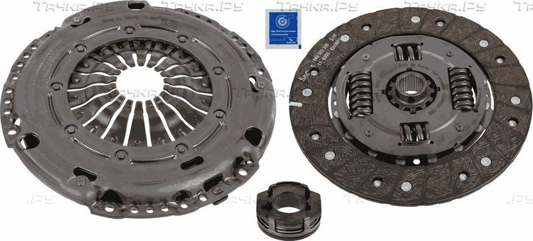 Сцепление (комплект) SACHS XTend для Skoda Karoq I 2017-2026. Артикул 3000 970 130