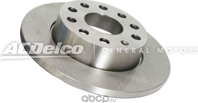 Тормозной диск ACDelco задний для Audi A3 II (8P) 2003-2013. Артикул 19374542