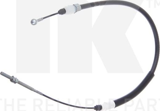 Трос ручника (тросик ручного тормоза) NK. Артикул 903792