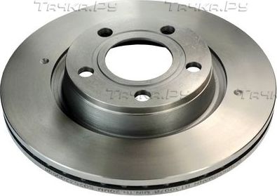 Тормозной диск Denckermann для Audi A8 I (D2) 2001-2002. Артикул B130078