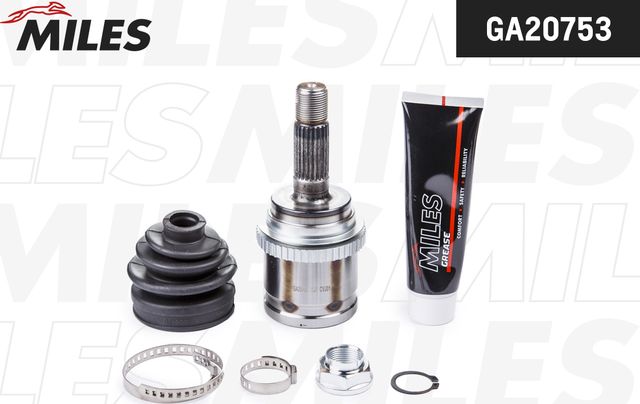Шрус наружный (граната) Miles. Артикул GA20753