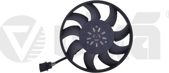 Вентилятор радиатора двигателя Vika для SEAT Mii 2011-2019. Артикул 99591809301