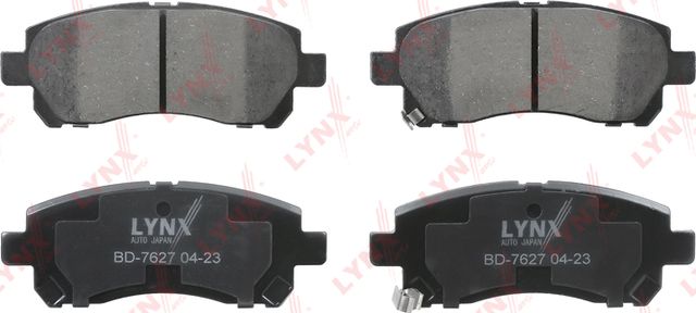 Тормозные колодки LYNXauto передние для Toyota Rush I 2006-2016. Артикул BD-7627
