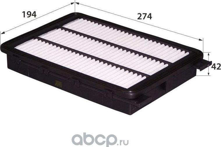 A-1050E OEM 28113-D3300 (фильтр воздушный) (RB-Exide). Артикул A1050E