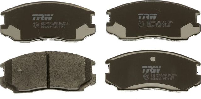 Тормозные колодки TRW COTEC передние для Toyota Rush I 2006-2016. Артикул GDB3214