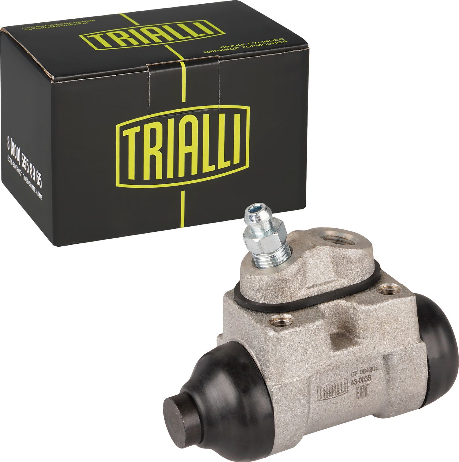 Тормозной цилиндр Trialli (Чугун) задний левый для Hyundai Sonata III 1993-1998. Артикул CF 084203