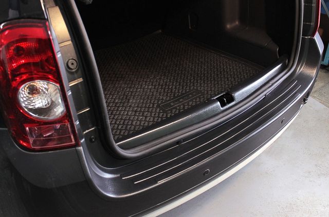 Накладка Русская Артель на задний бампер (2 мм.) для Renault Duster I 2010-2015. Артикул NRD-008602