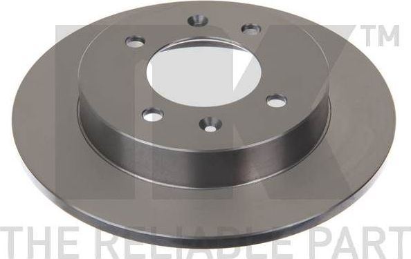 Тормозной диск NK задний для Hyundai Lantra I 1990-1995. Артикул 203406