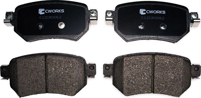Тормозные колодки Cworks задние для Mazda 6 III (GJ) 2012-2026. Артикул C12CR0062