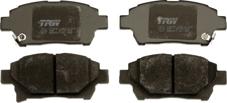 Тормозные колодки TRW COTEC. Артикул GDB3317