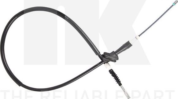 Трос ручника (тросик ручного тормоза) NK. Артикул 904767