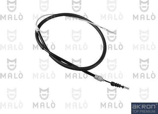 Трос ручника (тросик ручного тормоза) Malò. Артикул 21380