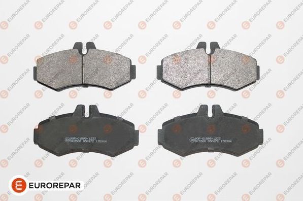 Тормозные колодки Eurorepar. Артикул 1617264580
