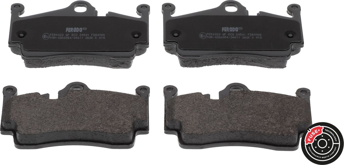 Тормозные колодки Ferodo FUSE+ Technology. Артикул FDB4965