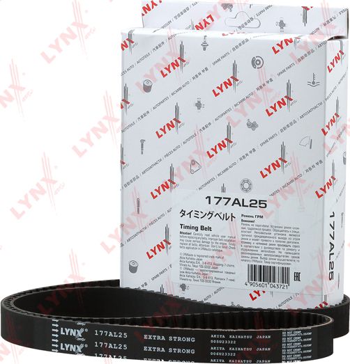 Ремень ГРМ LYNXauto. Артикул 177AL25