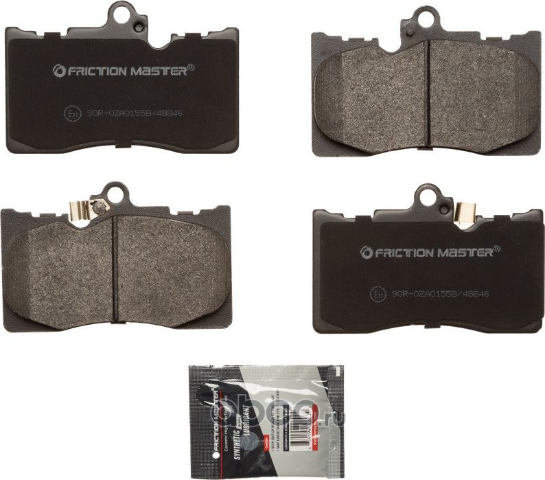 Колодки тормозные дисковые передние MKD1118 (Frictionmaster). Артикул MKD1118