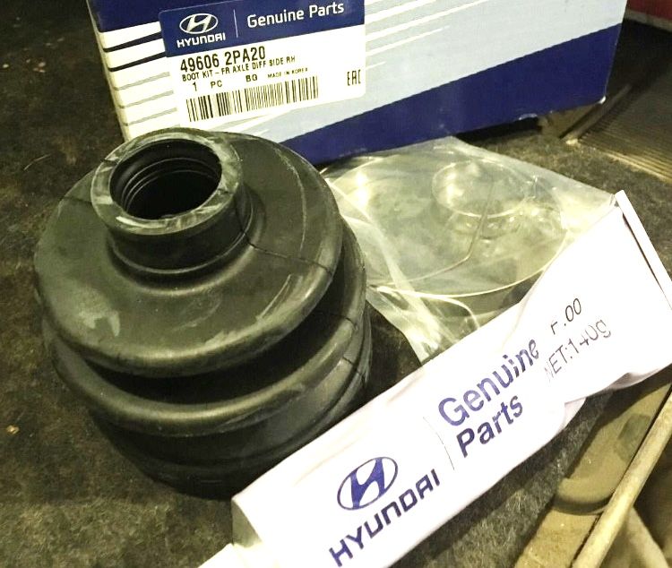 Пыльник шруса (комплект) Hyundai / KIA. Артикул 496062PA20