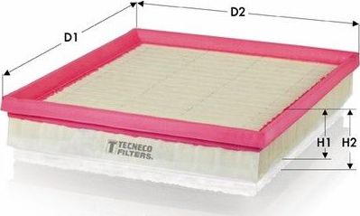 Воздушный фильтр Tecneco Filters. Артикул AR24017PMS